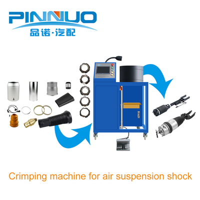 4kw Hydraulic Hose Crimping Machine For Suspension System Shock Absorber Air Spring